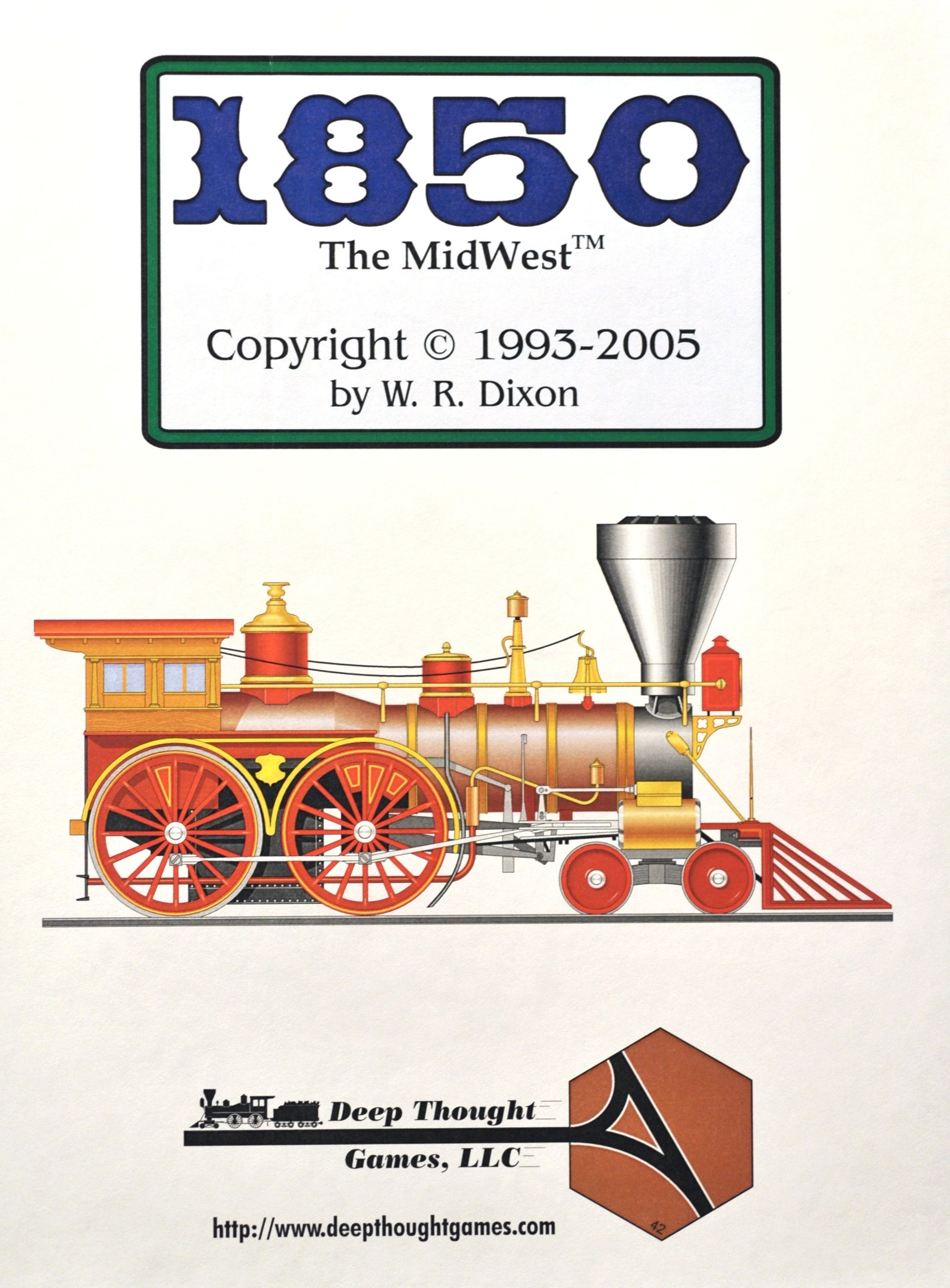 ۱۸۵۰: میدوست 1850: The MidWest