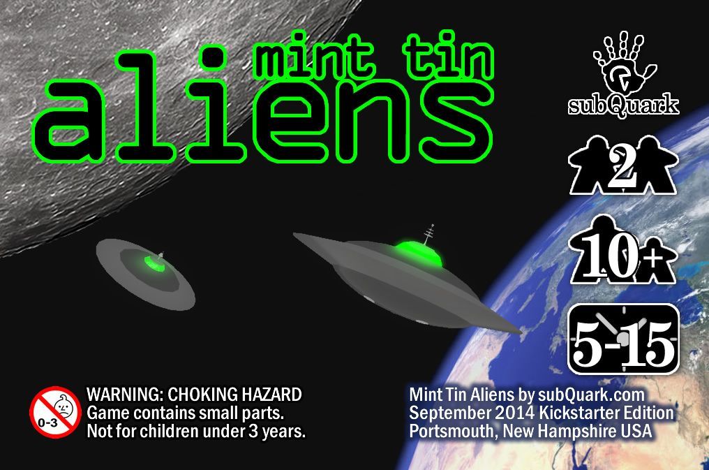 مینت تین الینز Mint Tin Aliens