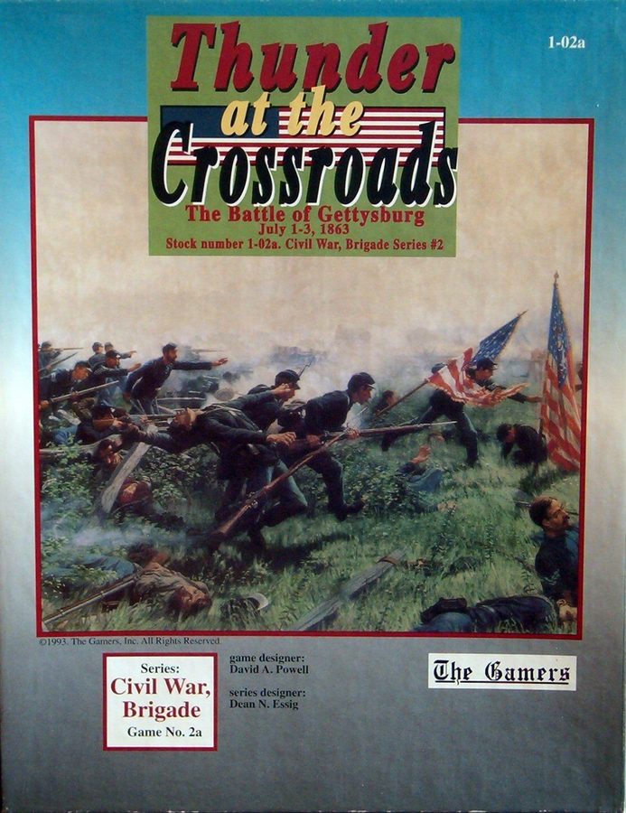 تاندر ات د کراس‌رودز: د بتل آو گتیزبرگ Thunder at the Crossroads: The Battle of Gettysburg, July 1-3, 1863 (Second Edition)