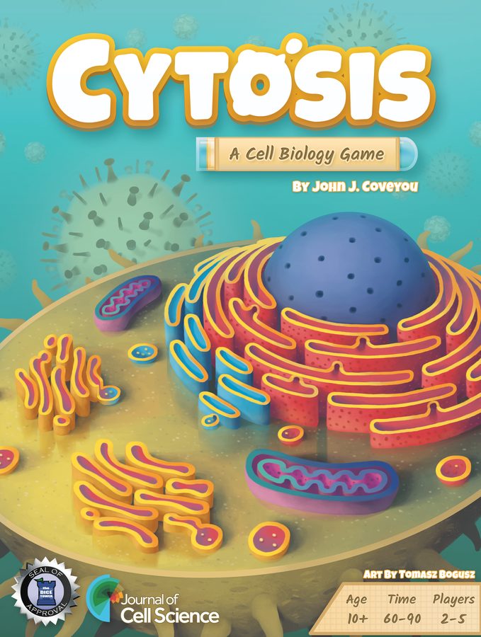 سایتوسیس: یک بازی رومیزی زیست‌شناسی سلولی Cytosis: A Cell Biology Board Game