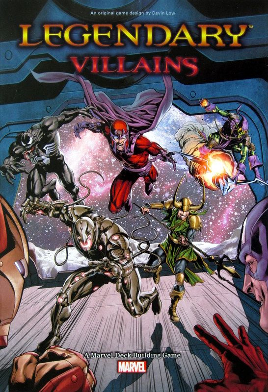 لجندری: یک بازی دک‌بیلدینگ مارول – ویلنز Legendary: A Marvel Deck Building Game – Villains