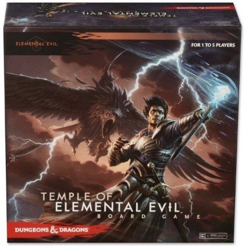 دانجنز اند درگنز: تمپل آو المنتال ایول برد گیم Dungeons & Dragons: Temple of Elemental Evil Board Game