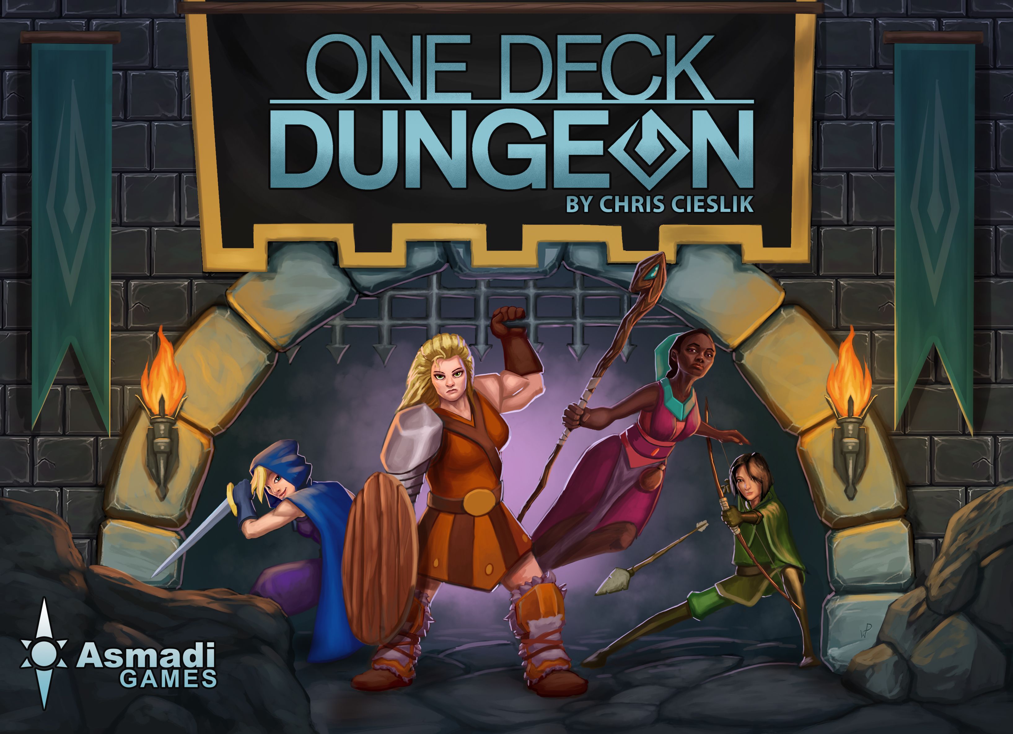 وان دک دانجن One Deck Dungeon