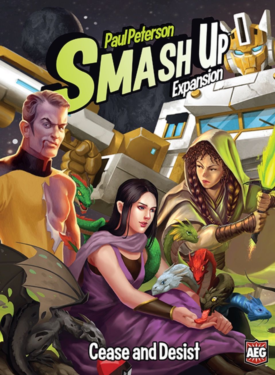 اسمش آپ: سیس اند دیزیست Smash Up: Cease and Desist