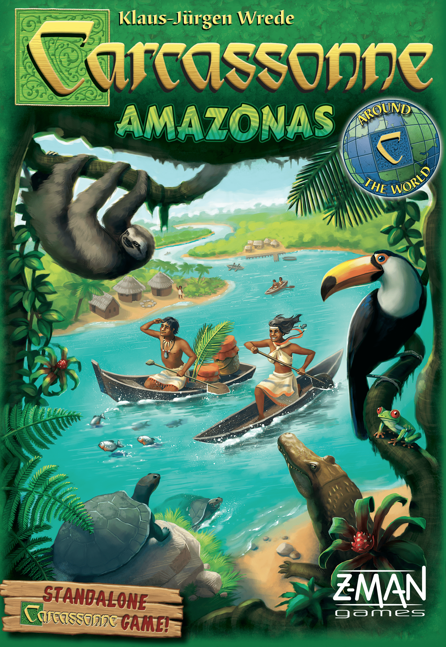 کارکاسون: آمازوناس Carcassonne: Amazonas