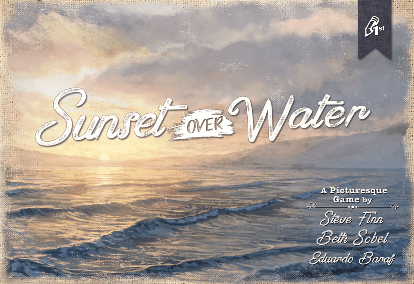 غروب بر فراز آب Sunset Over Water