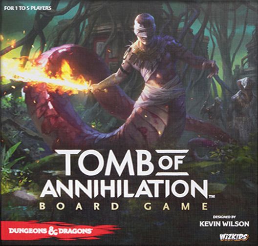 دانجنز اند دراگونز: تم آف آنیهیلیشن برد گیم Dungeons & Dragons: Tomb of Annihilation Board Game