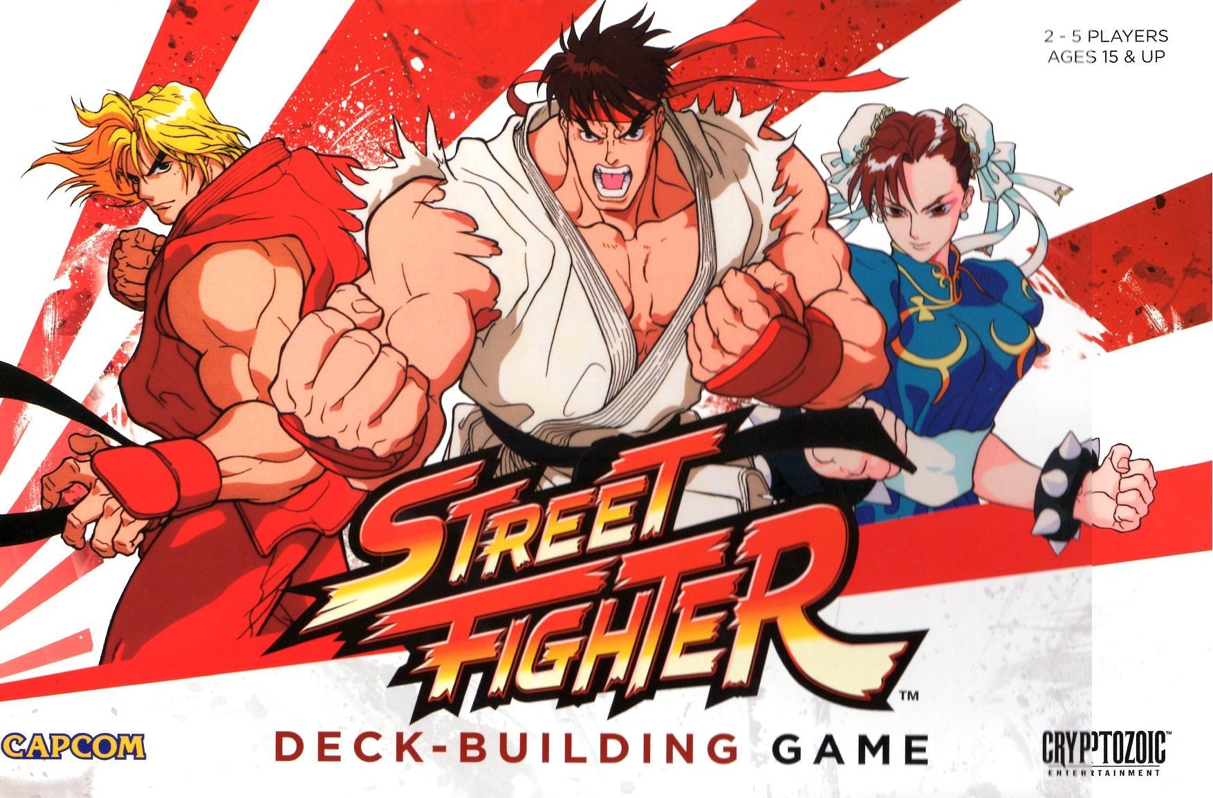 کپکام استریت فایتر دک‌بیلدینگ گیم CapCom Street Fighter Deck-Building Game