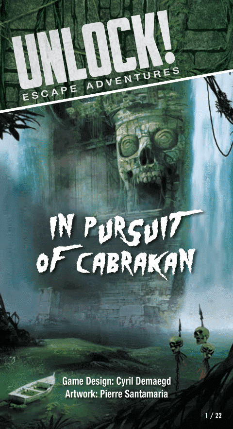 آنلاک!: ماجراهای کوتاه – در تعقیب کابراکان Unlock!: Short Adventures – In Pursuit of Cabrakan