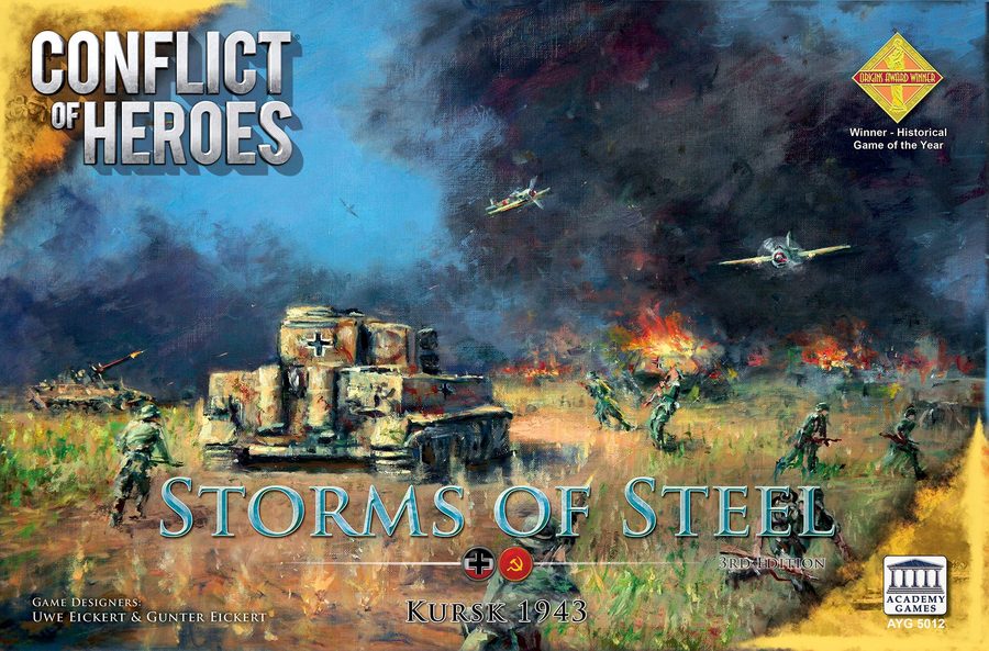 کانفلیکت آو هیروز: استورمز آو استیل – کورسک ۱۹۴۳ (ویرایش سوم) Conflict of Heroes: Storms of Steel – Kursk 1943 (Third Edition)
