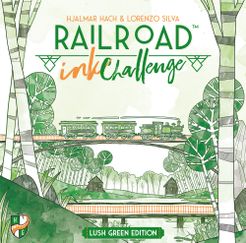 رِیل‌رود اینک چلنج: لاش گرین ادیشن Railroad Ink Challenge: Lush Green Edition