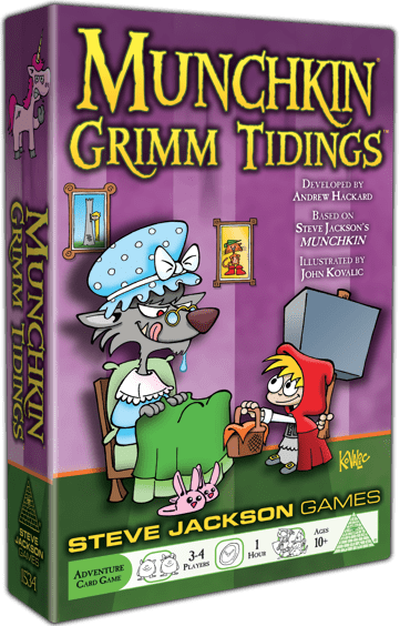 مانچکین گریم تایدینگز Munchkin Grimm Tidings