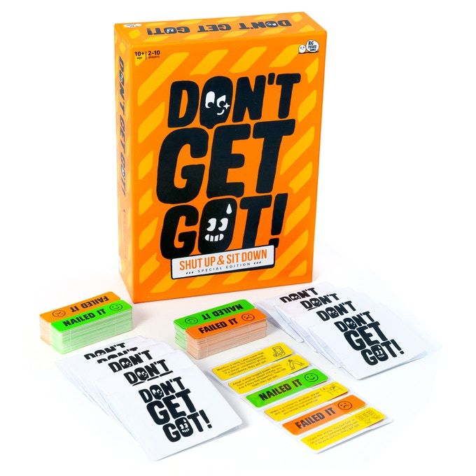 دونت گت گات! ادیشن ویژه شات آپ اند سیت داون Don't Get Got!: Shut Up & Sit Down Special Edition
