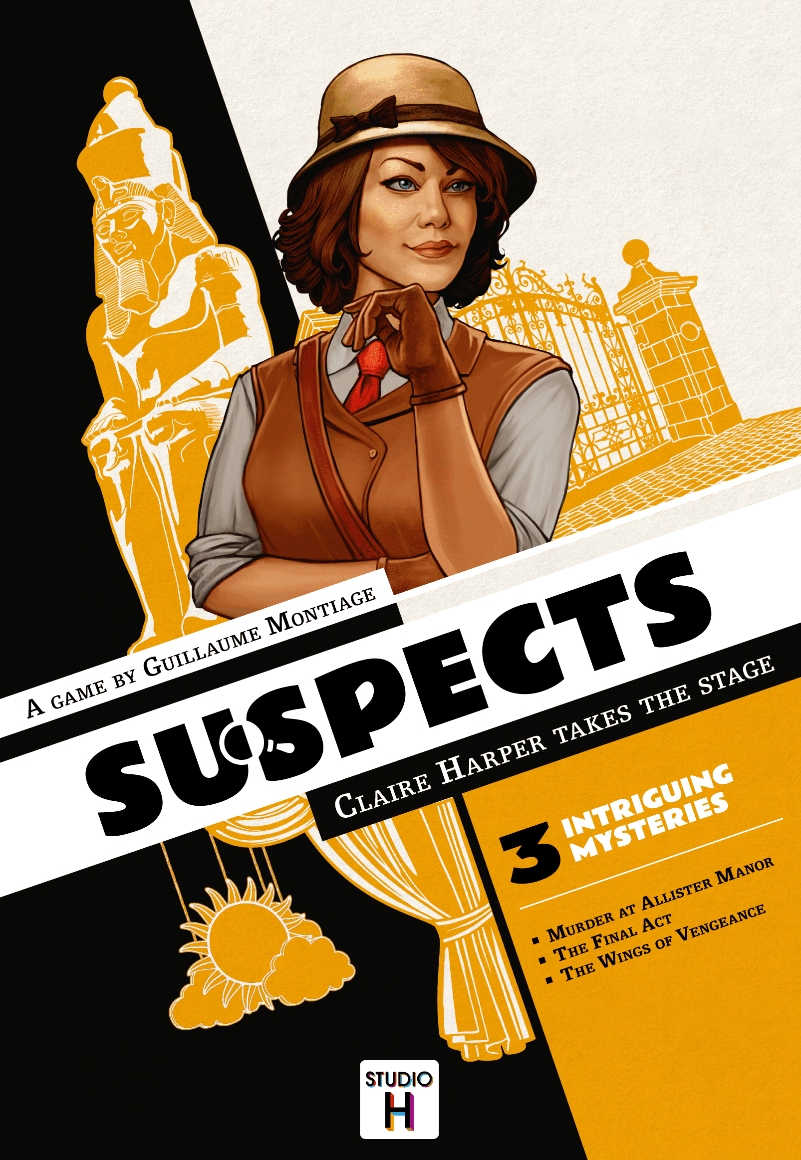 ساسپکتس: کلر هارپر روی صحنه می‌رود Suspects: Claire Harper Takes the Stage