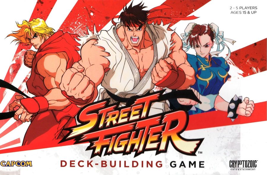 کپکام استریت فایتر دک‌بیلدینگ گیم CapCom Street Fighter Deck-Building Game