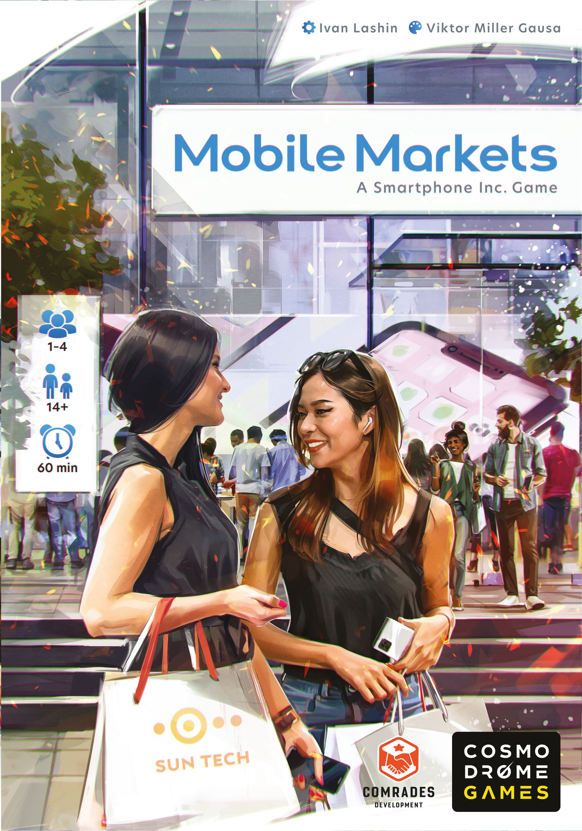 موبایل مارکتس: یک بازی اسمارت‌فون اینک. Mobile Markets: A Smartphone Inc. Game