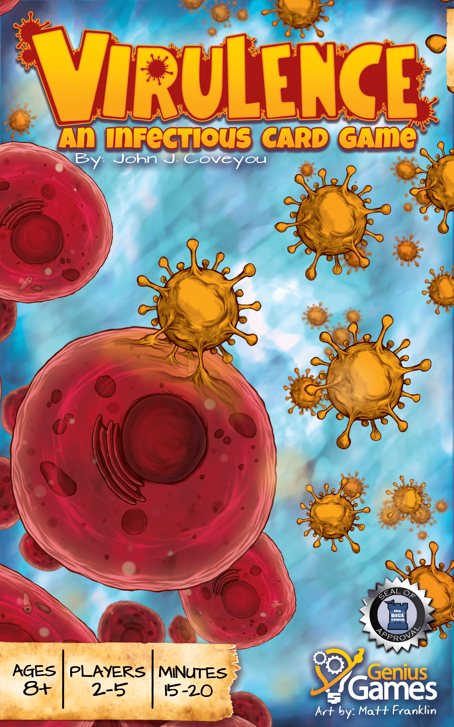 ویرولنس: یک بازی کارتی عفونی Virulence: An Infectious Card Game