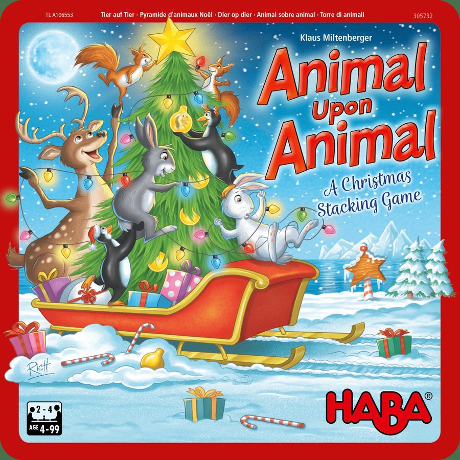 حیوان روی حیوان: نسخه کریسمس Animal Upon Animal: Christmas Edition