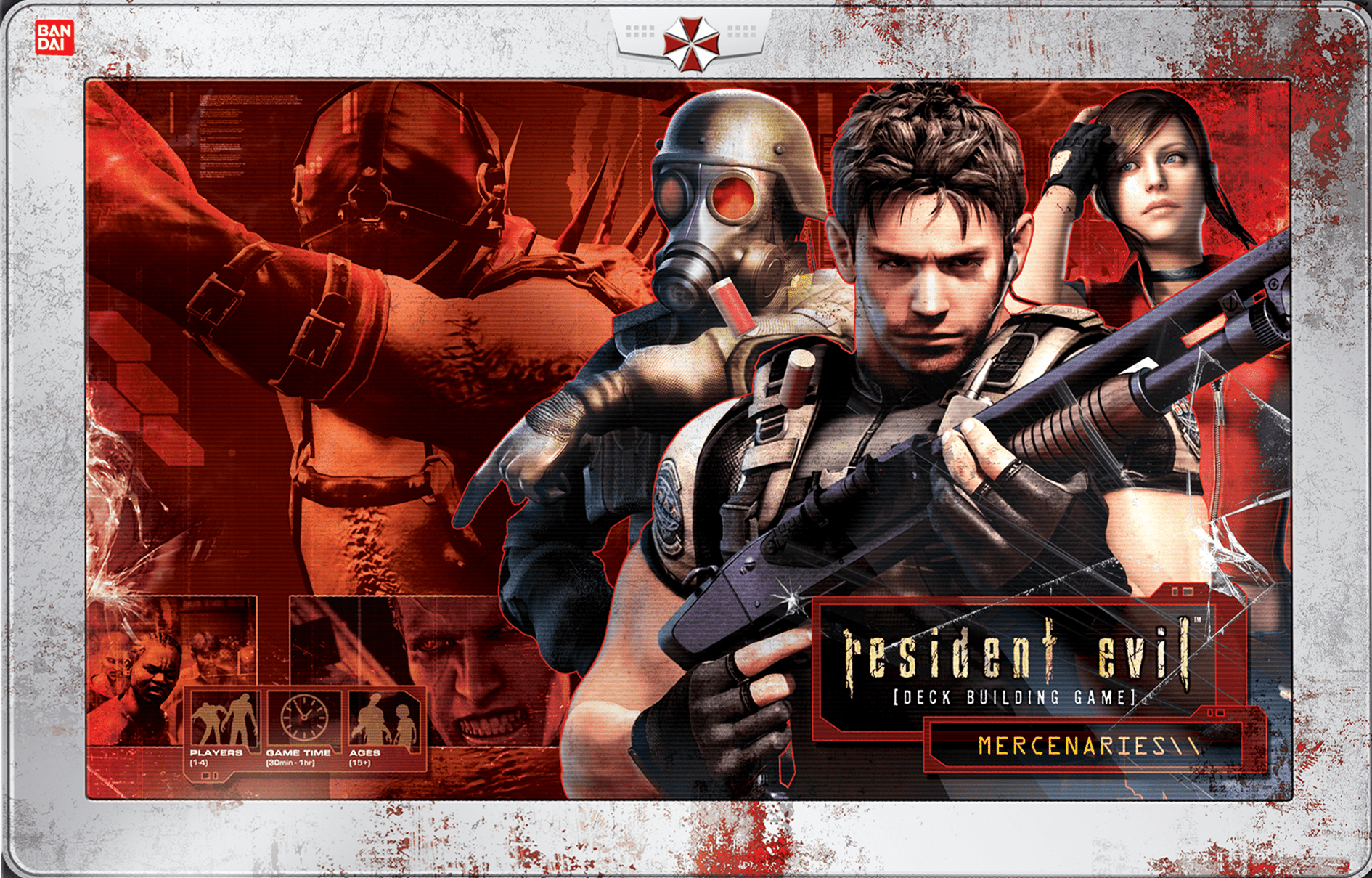رزیدنت اویل دک بیلدینگ گیم: مرسنریز Resident Evil Deck Building Game: Mercenaries