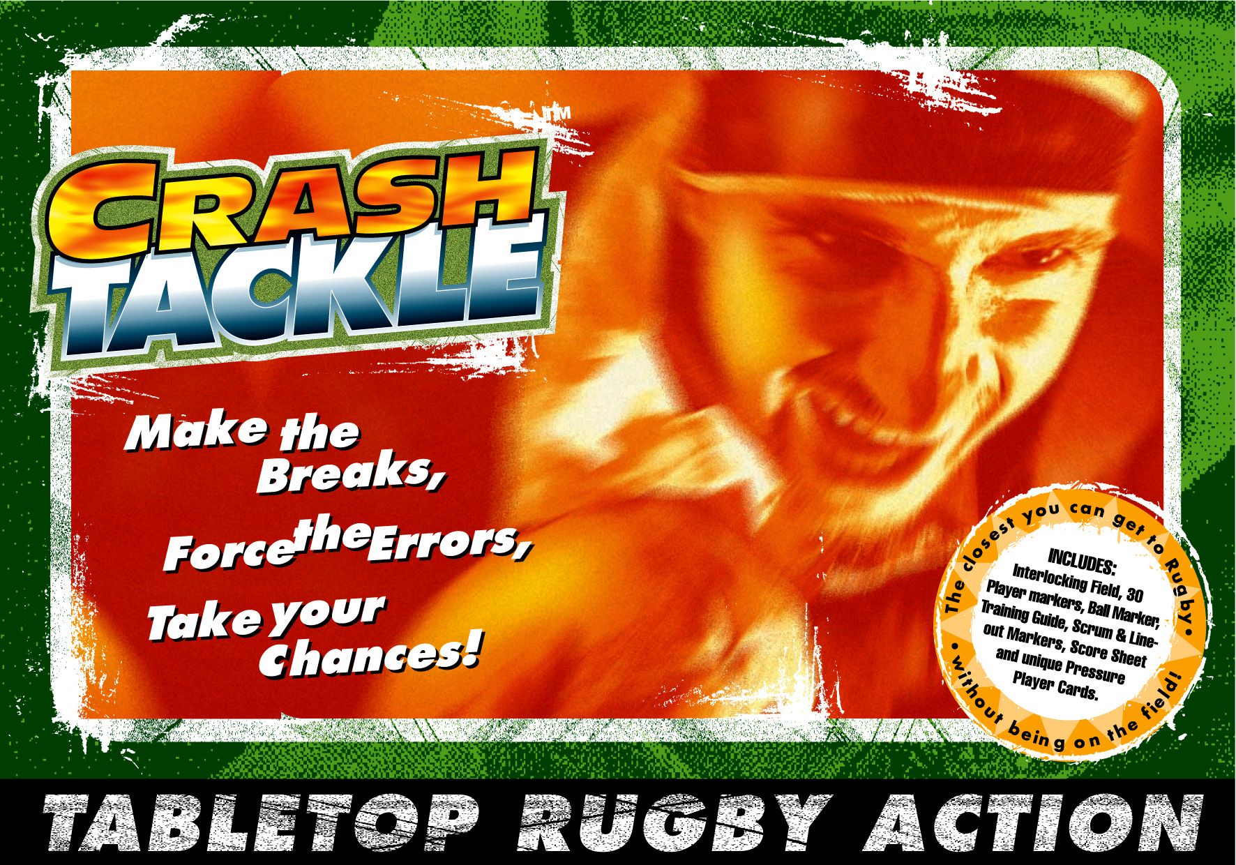 کرش تکل راگبی Crash Tackle Rugby Board Game