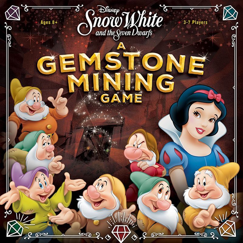 سفید برفی و هفت کوتوله: یک بازی استخراج گوهر Snow White and the Seven Dwarfs: A Gemstone Mining Game