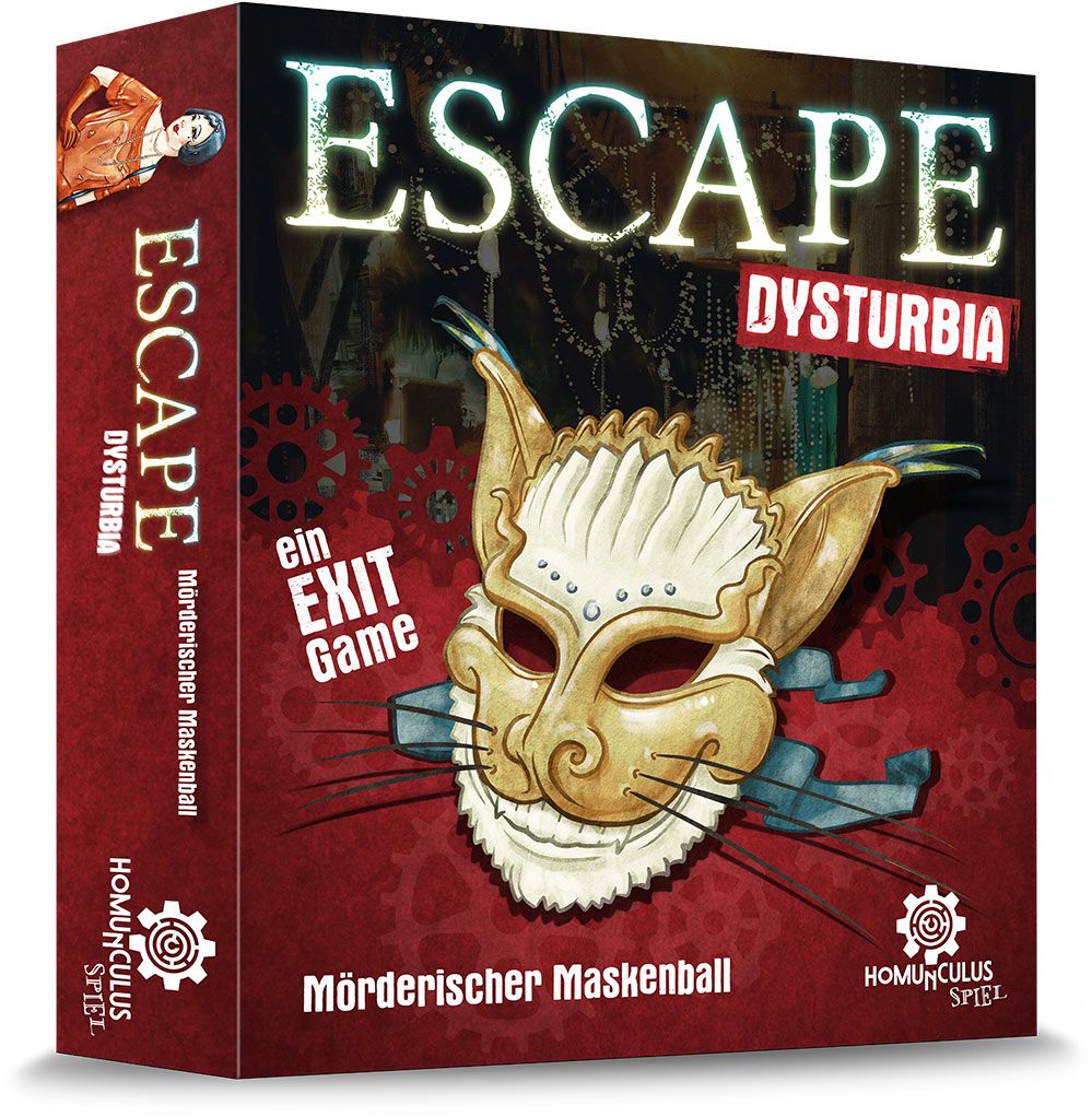 فرار از دیستوربیا: بالماسکه قاتل ESCAPE Dysturbia: Mörderischer Maskenball