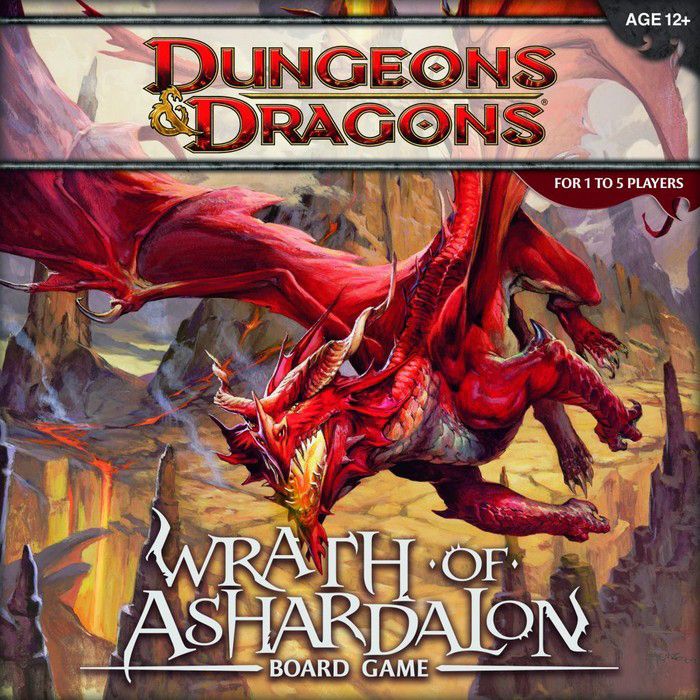 دنجنز اند درگنز: رث آف آشاردالون برد گیم Dungeons & Dragons: Wrath of Ashardalon Board Game