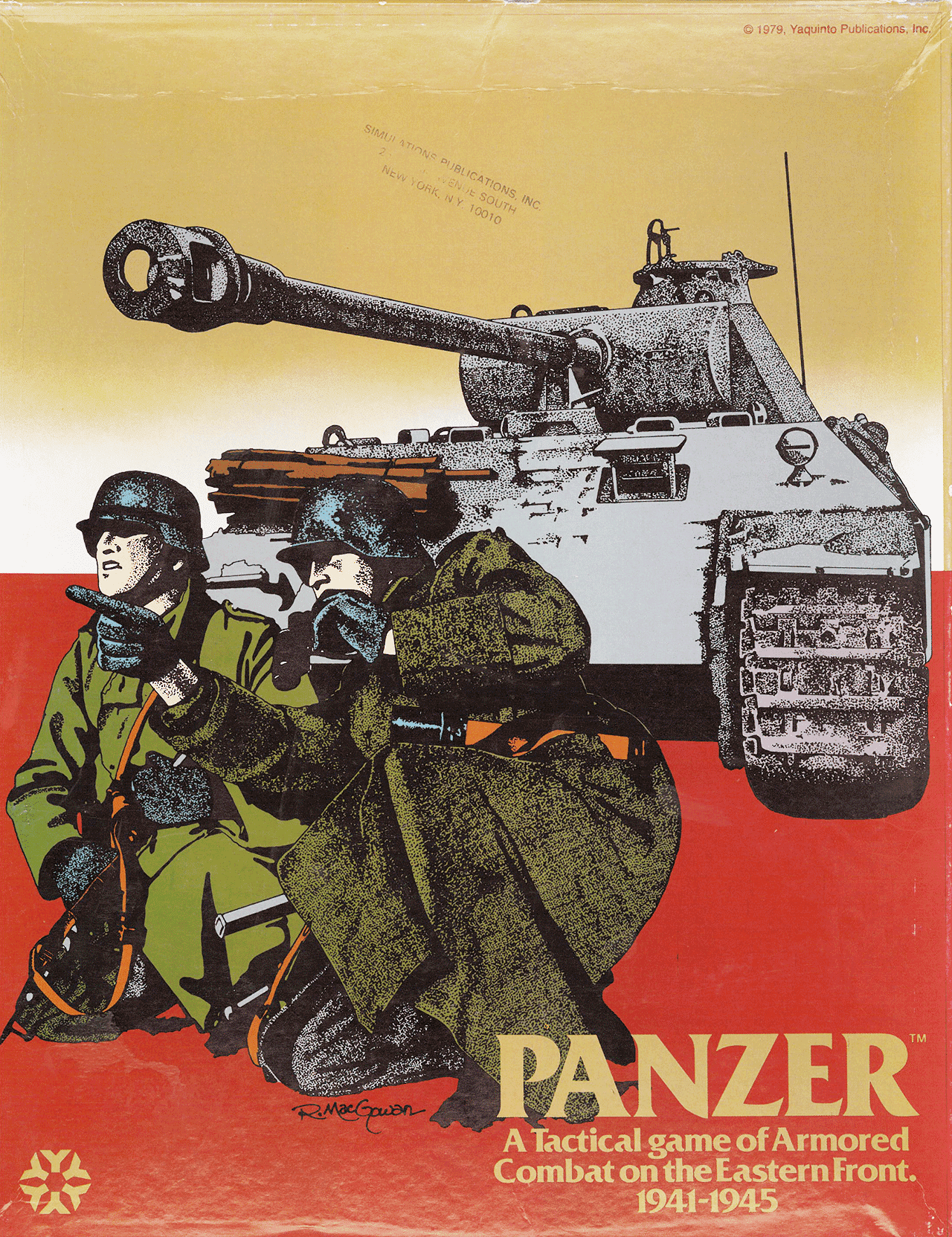 پنزر: بازی تاکتیکی نبرد زرهی در جبهه شرق، ۱۹۴۱-۱۹۴۵ Panzer: A Tactical Game of Armored Combat on the Eastern Front, 1941-1945