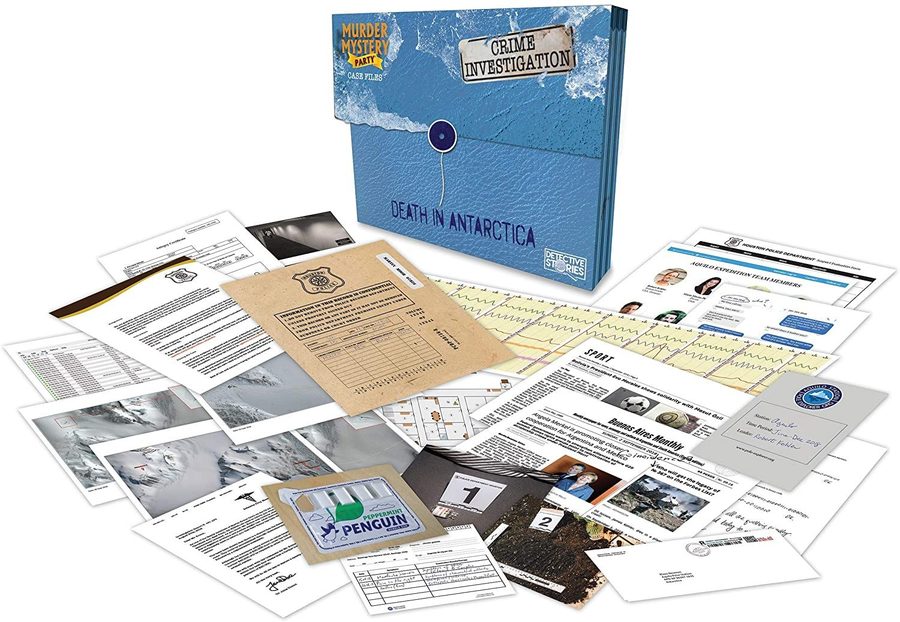 موردر میستری پارتی کیس فایلز: دث این آنتارکتیکا Murder Mystery Party Case Files: Death in Antarctica