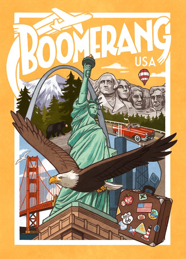 بومرنگ: یو اس ای Boomerang: USA