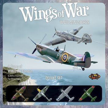 وینگز آو وار: دبلیو دبلیو تو دلوکس ست Wings of War: WW2 Deluxe set