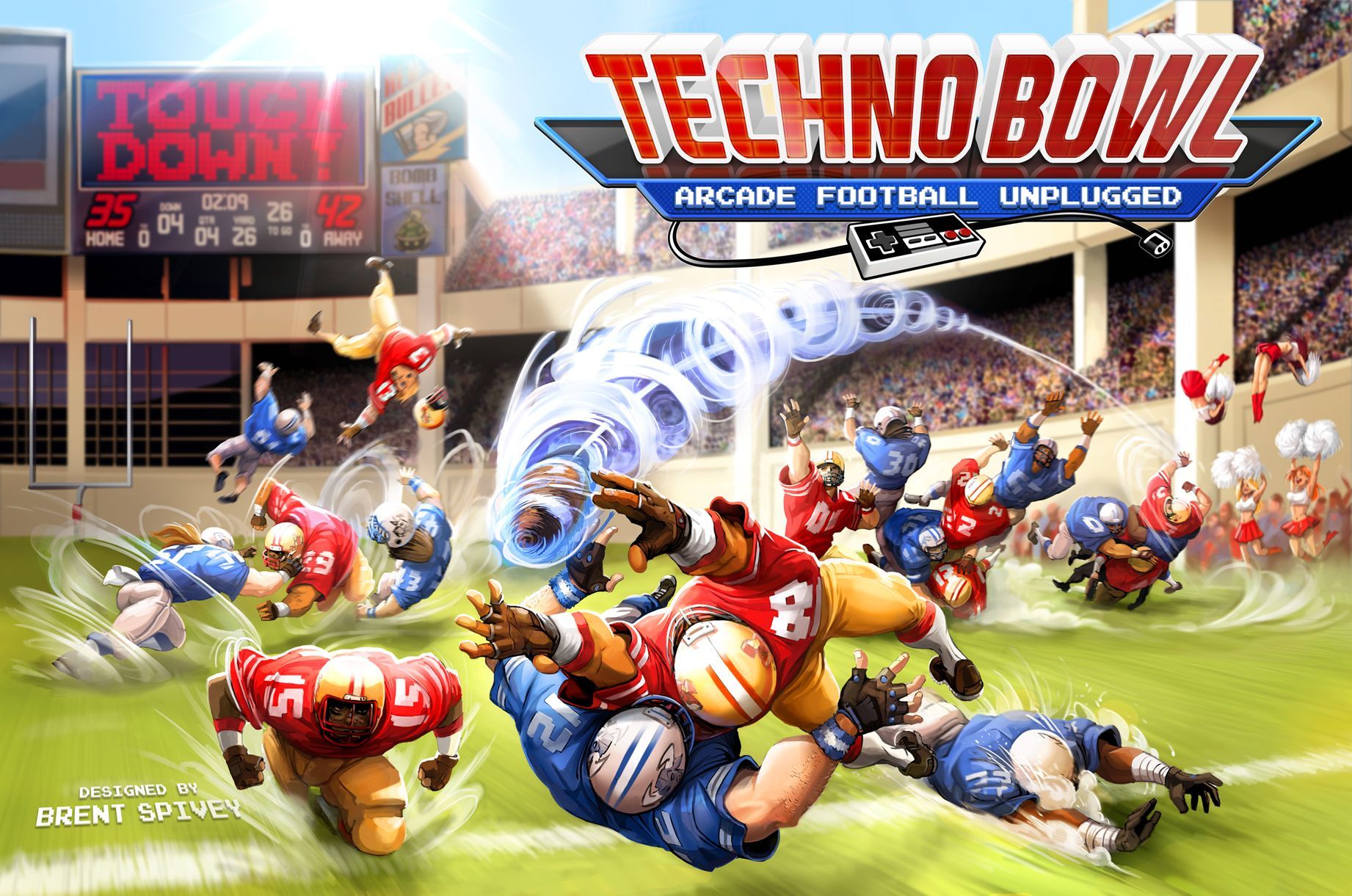 تکنو بول: آرکید فوتبال آنپلاگد Techno Bowl: Arcade Football Unplugged