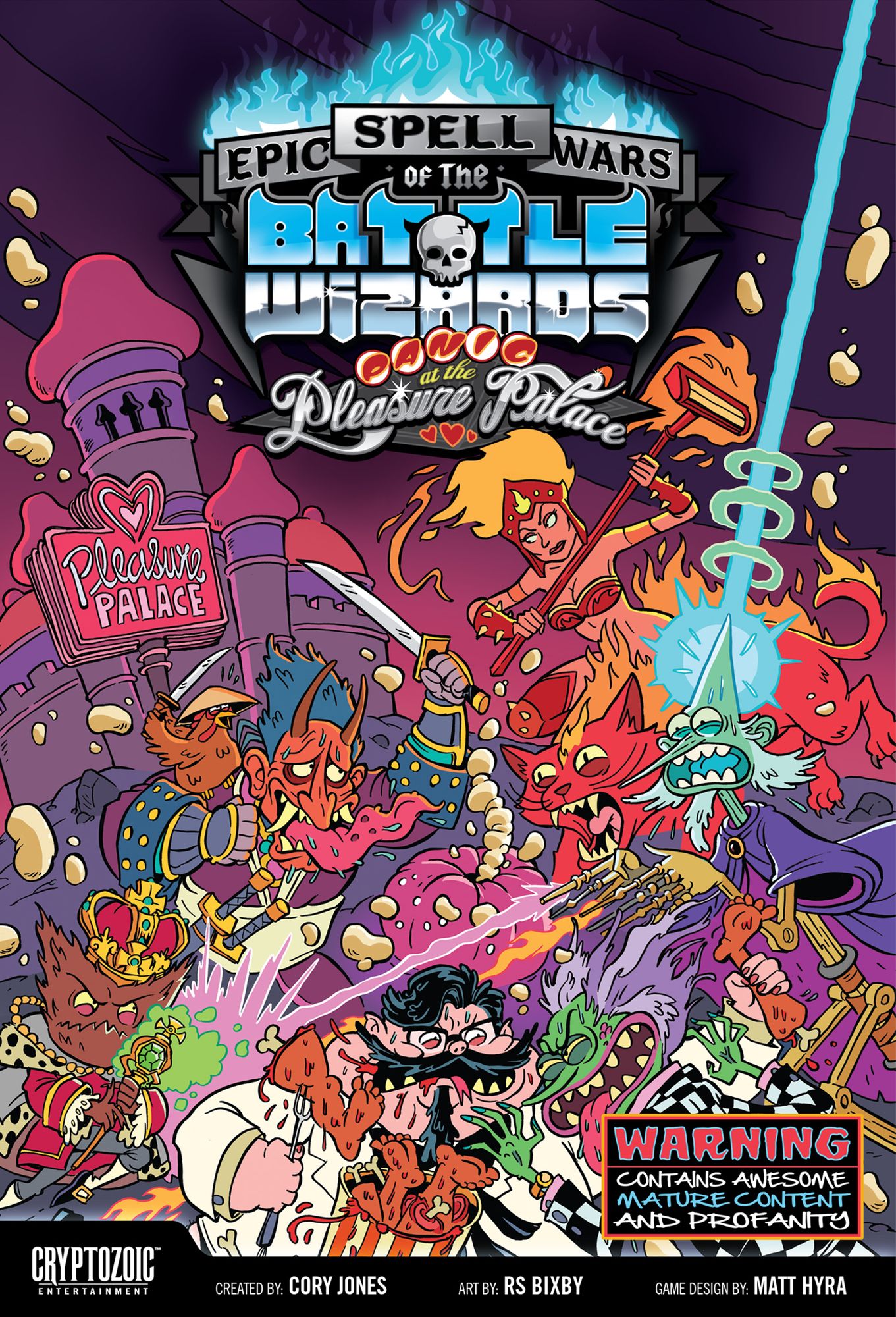 اپیک اسپل وارز آو د بتل ویزاردز: پنیک ات د پلژر پالاس Epic Spell Wars of the Battle Wizards: Panic at the Pleasure Palace