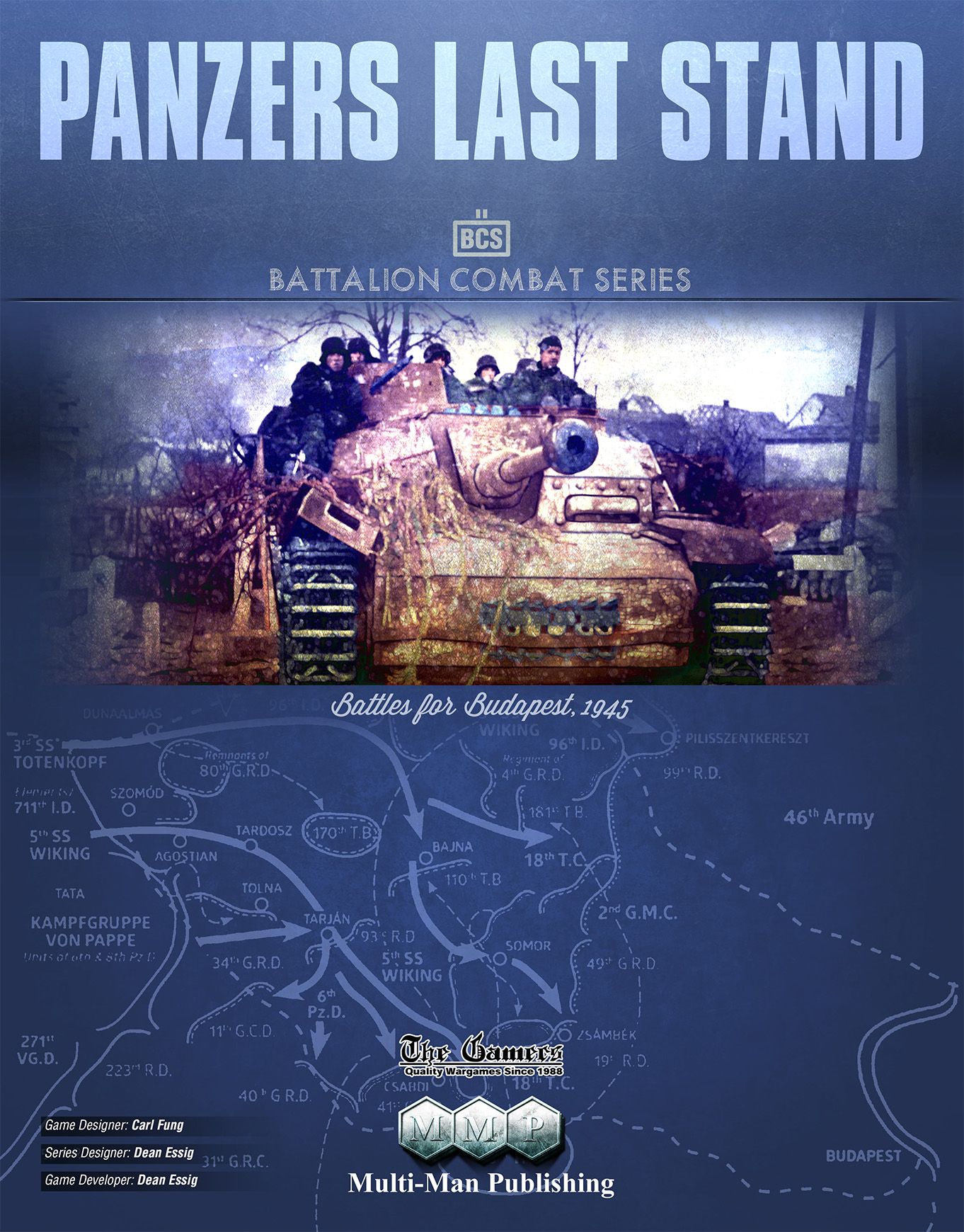 پنزرز لست استند: بتلز فور بوداپست، ۱۹۴۵ Panzers Last Stand: Battles for Budapest, 1945