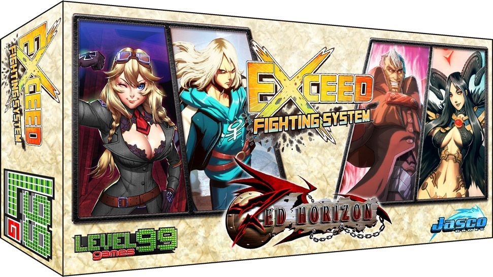 اکسید: هورایزن قرمز Exceed: Red Horizon – Reese, Heidi, Nehtali, and Vincent