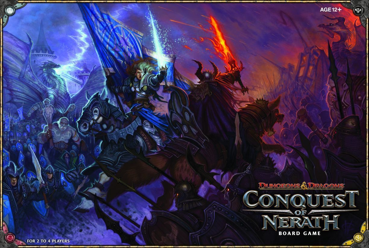 دانجنز اند دراگنز: کانکوئست آو نرات Dungeons & Dragons: Conquest of Nerath Board Game