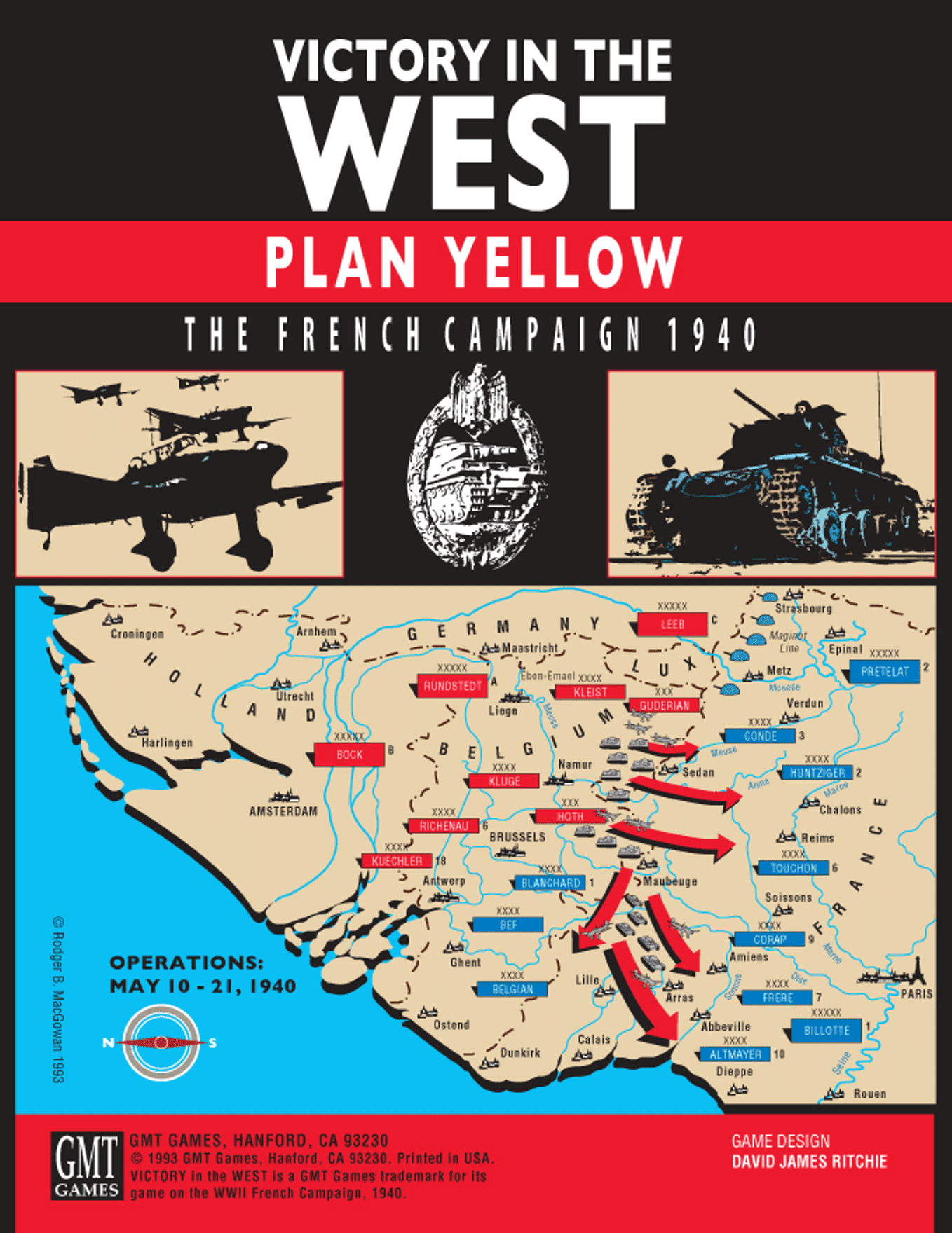 ویکتوری این د وست: پلن یلو، د فرنچ کمپین ۱۹۴۰ Victory in the West: Plan Yellow, The French Campaign 1940
