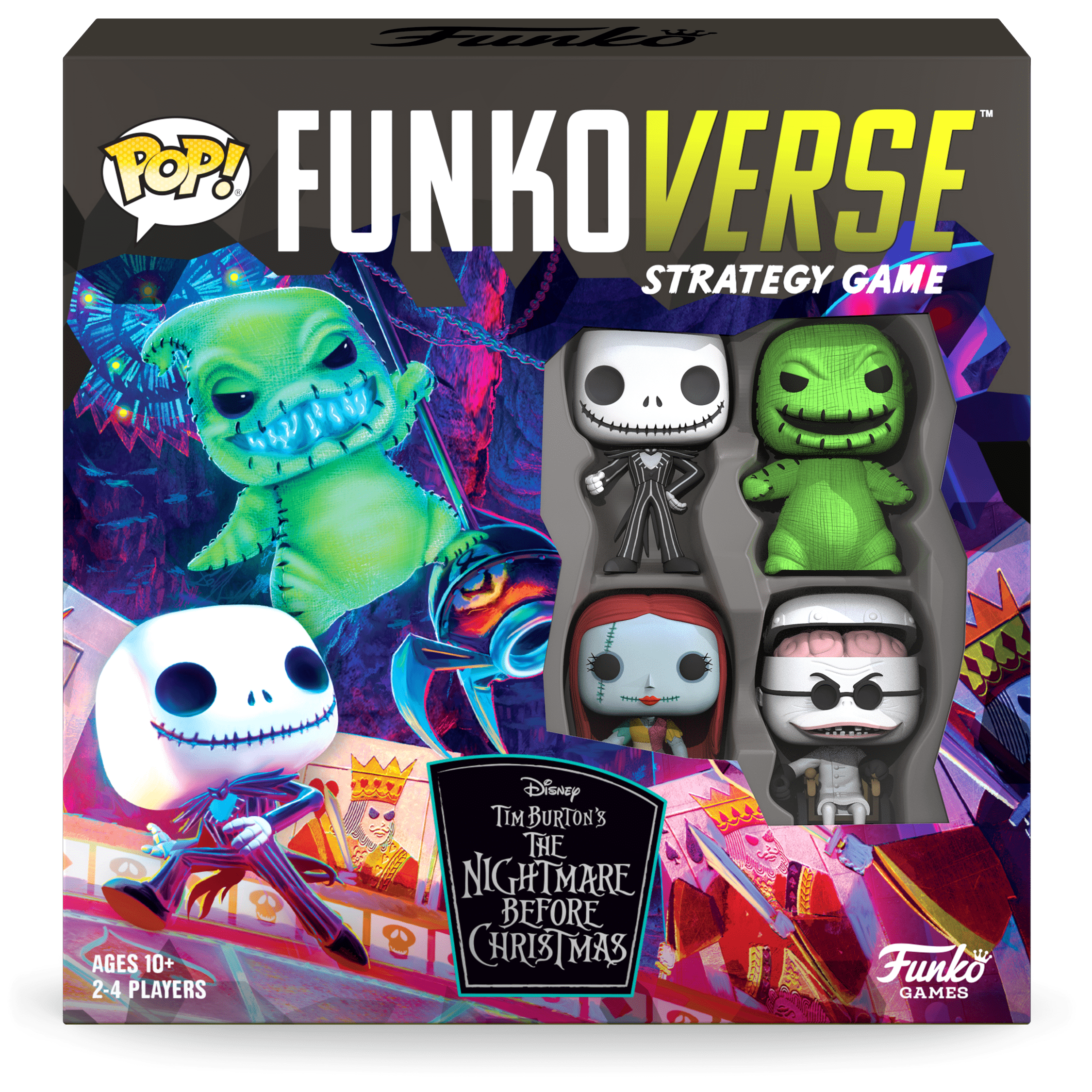 فانکوورس استراتژی گیم: تیم برتونز نایتمیر بفور کریمس ۱۰۰ Funkoverse Strategy Game: Tim Burton's The Nightmare Before Christmas 100