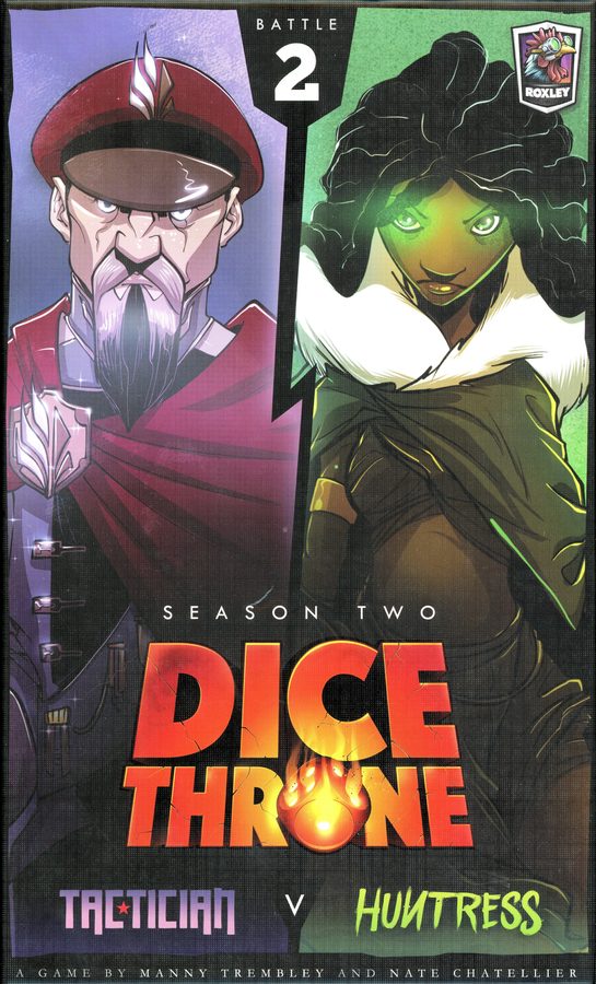 دایس ترون: سیزن دو – تاکتیسین علیه هانترس Dice Throne: Season Two – Tactician v. Huntress