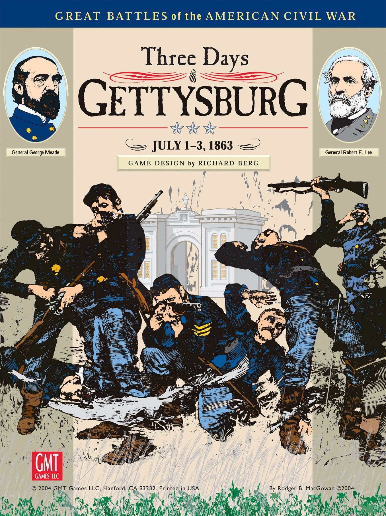 تری دیز آو گتیسبورگ Three Days of Gettysburg (Third Edition)