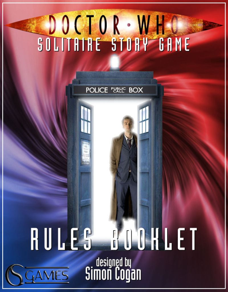 دکتر هو: بازی داستانی سولیتیر Doctor Who: Solitaire Story Game