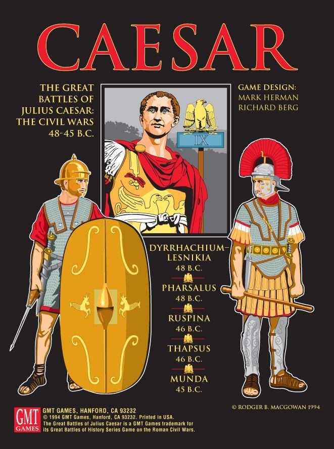 سزار: نبردهای بزرگ ژولیوس سزار – جنگ‌های داخلی ۴۸-۴۵ قبل از میلاد CAESAR: The Great Battles of Julius Caesar – The Civil Wars 48-45 B.C.