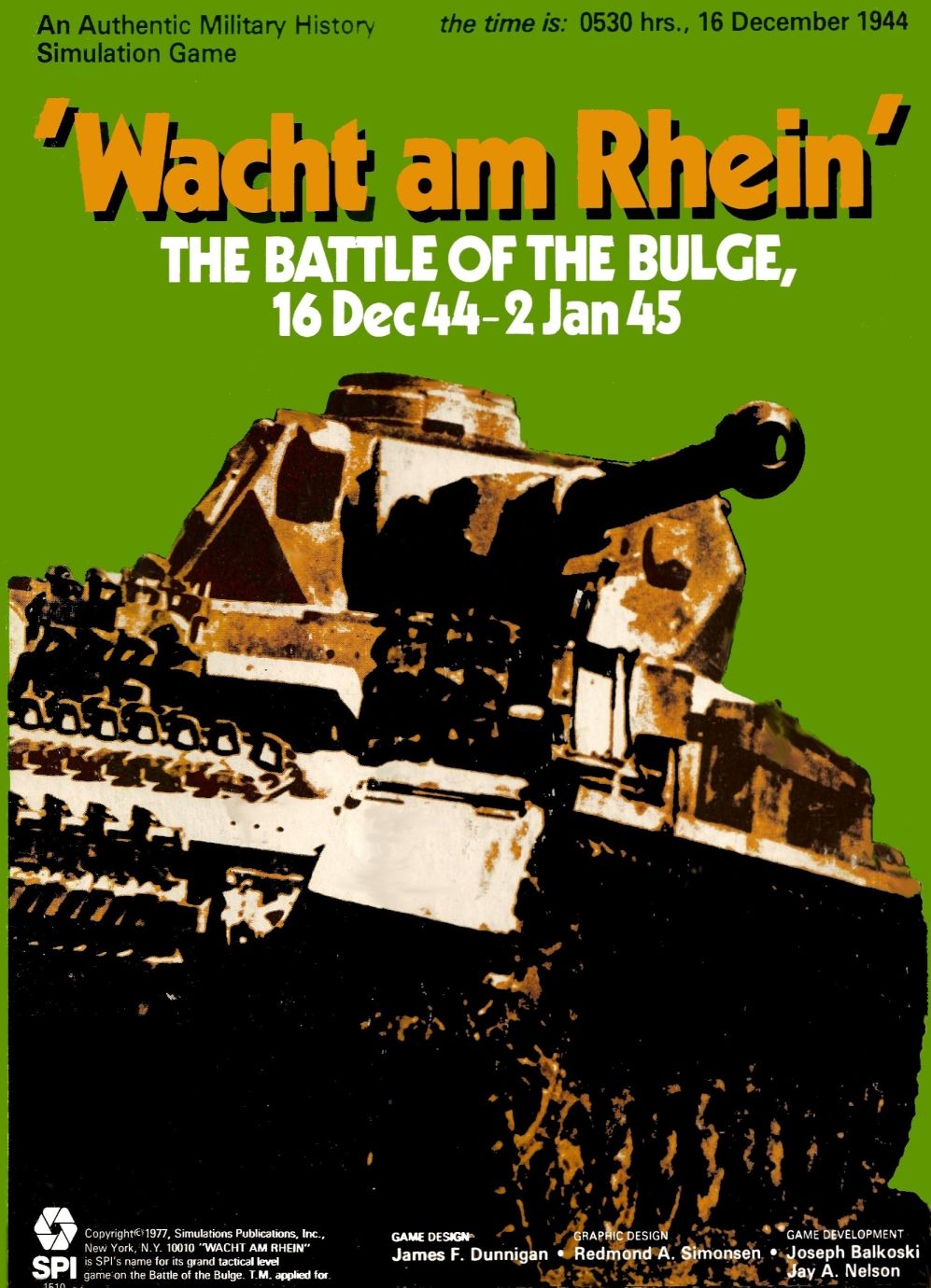 واکت آم راین: نبرد برآمدگی، ۱۶ دسامبر ۴۴ – ۲ ژانویه ۴۵ 'Wacht am Rhein': The Battle of the Bulge, 16 Dec 44 – 2 Jan 45