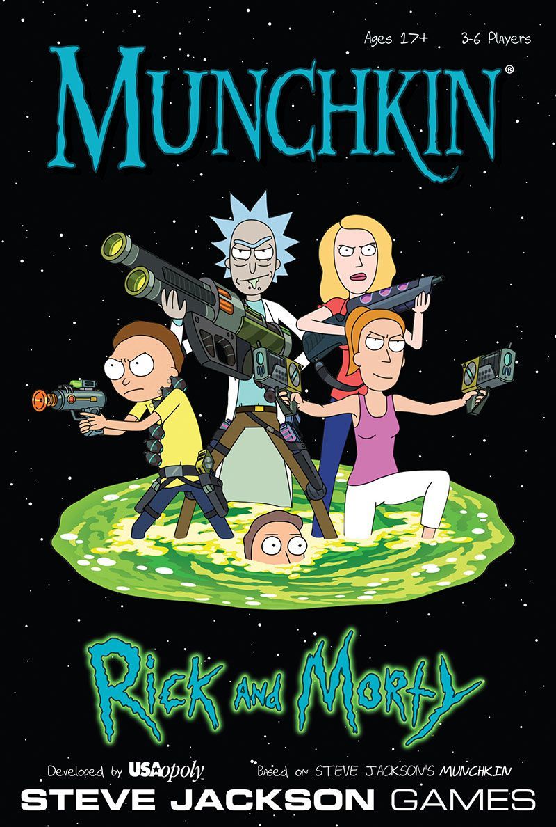 مانچکین ریک و مورتی Munchkin Rick and Morty