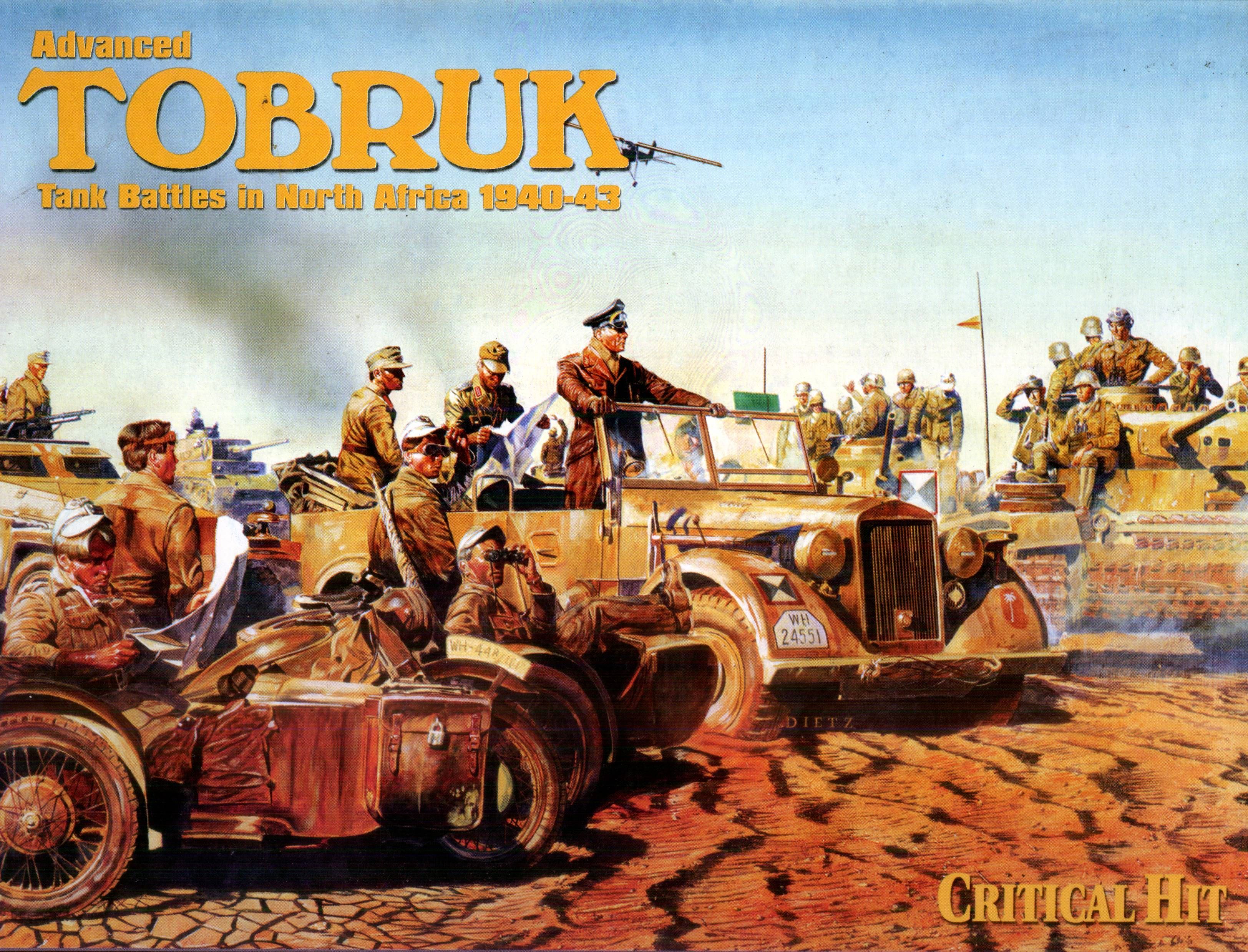 ادونس تبروک: نبرد تانک‌ها در شمال آفریقا ۱۹۴۰-۴۳ Advanced Tobruk: Tank Battles in North Africa 1940-43