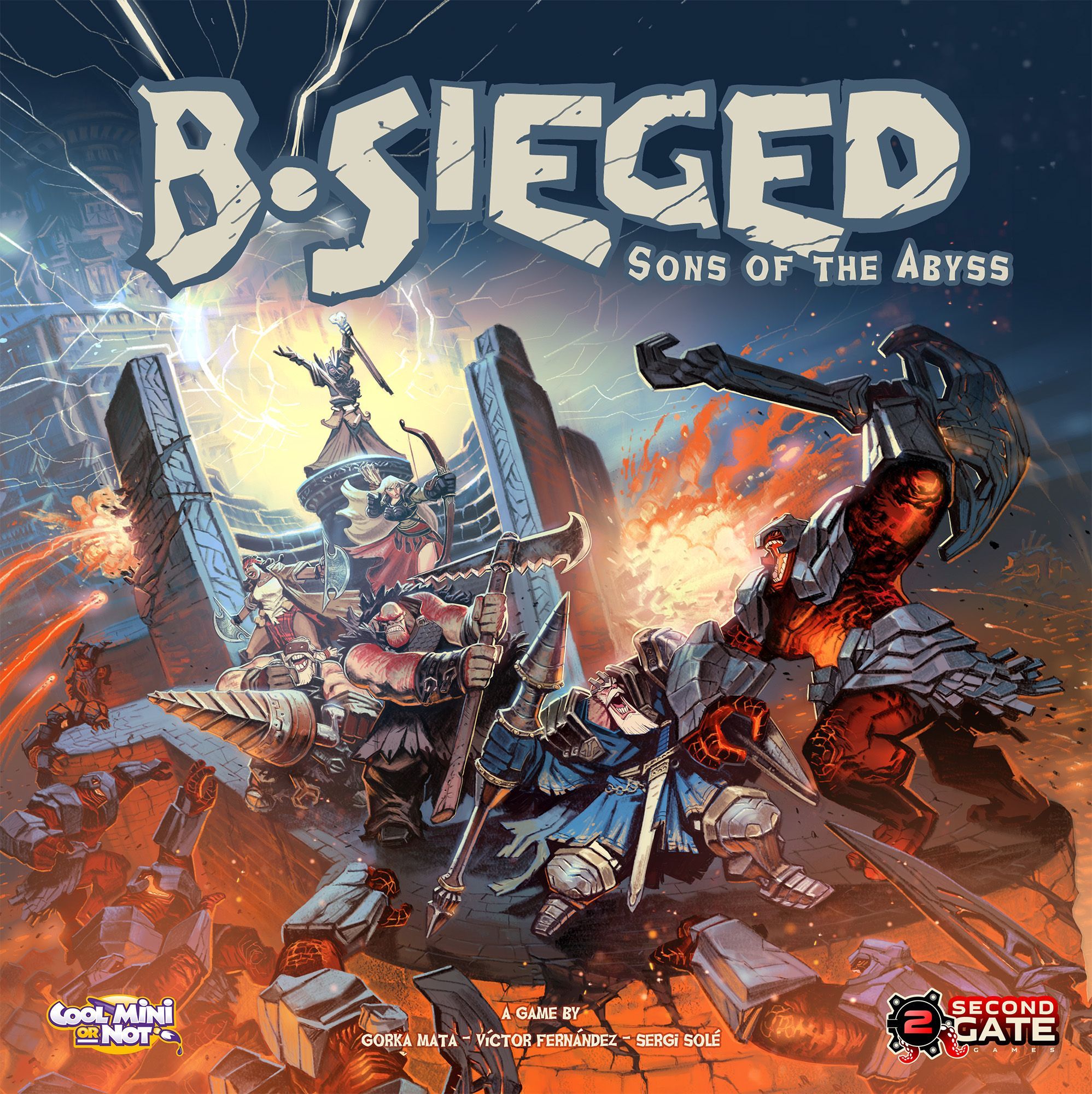 بی-سیج: پسران ورطه B-Sieged: Sons of the Abyss
