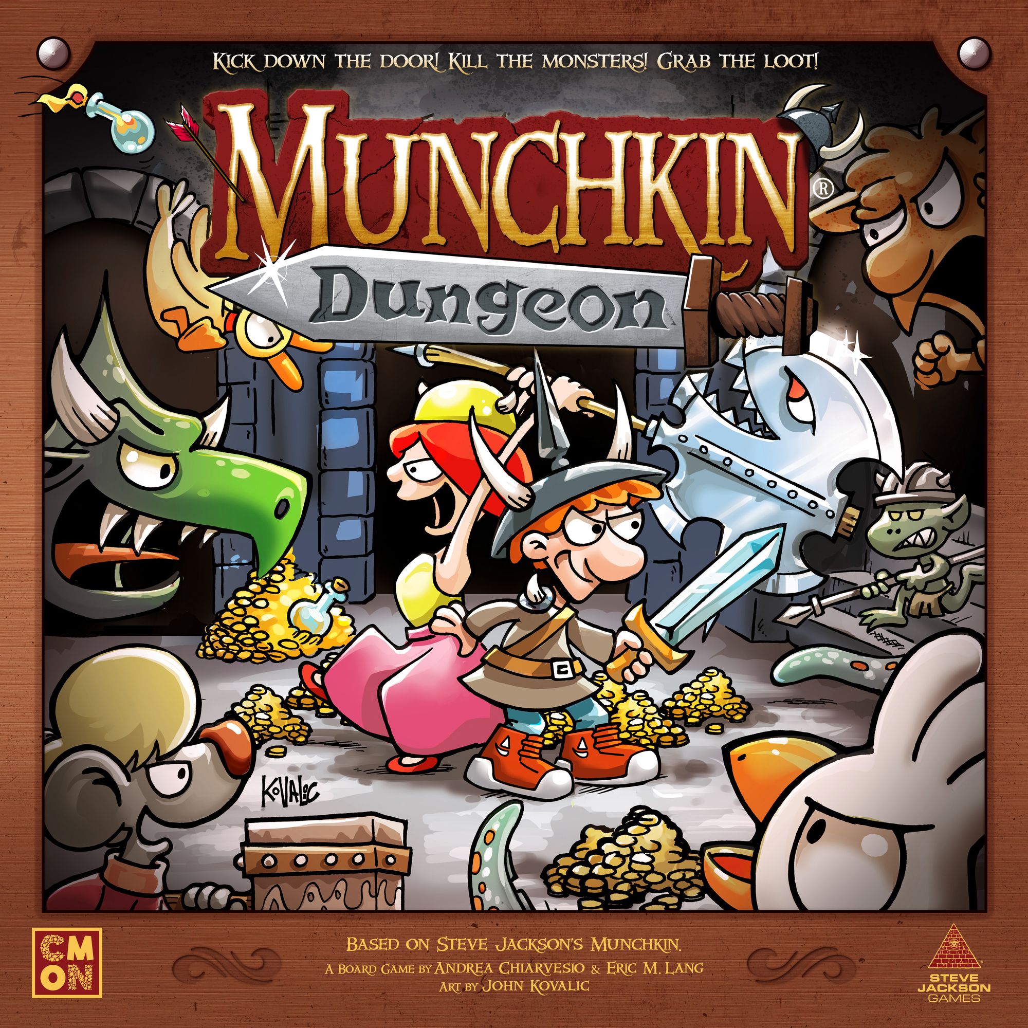 مانچکین دانجن Munchkin Dungeon