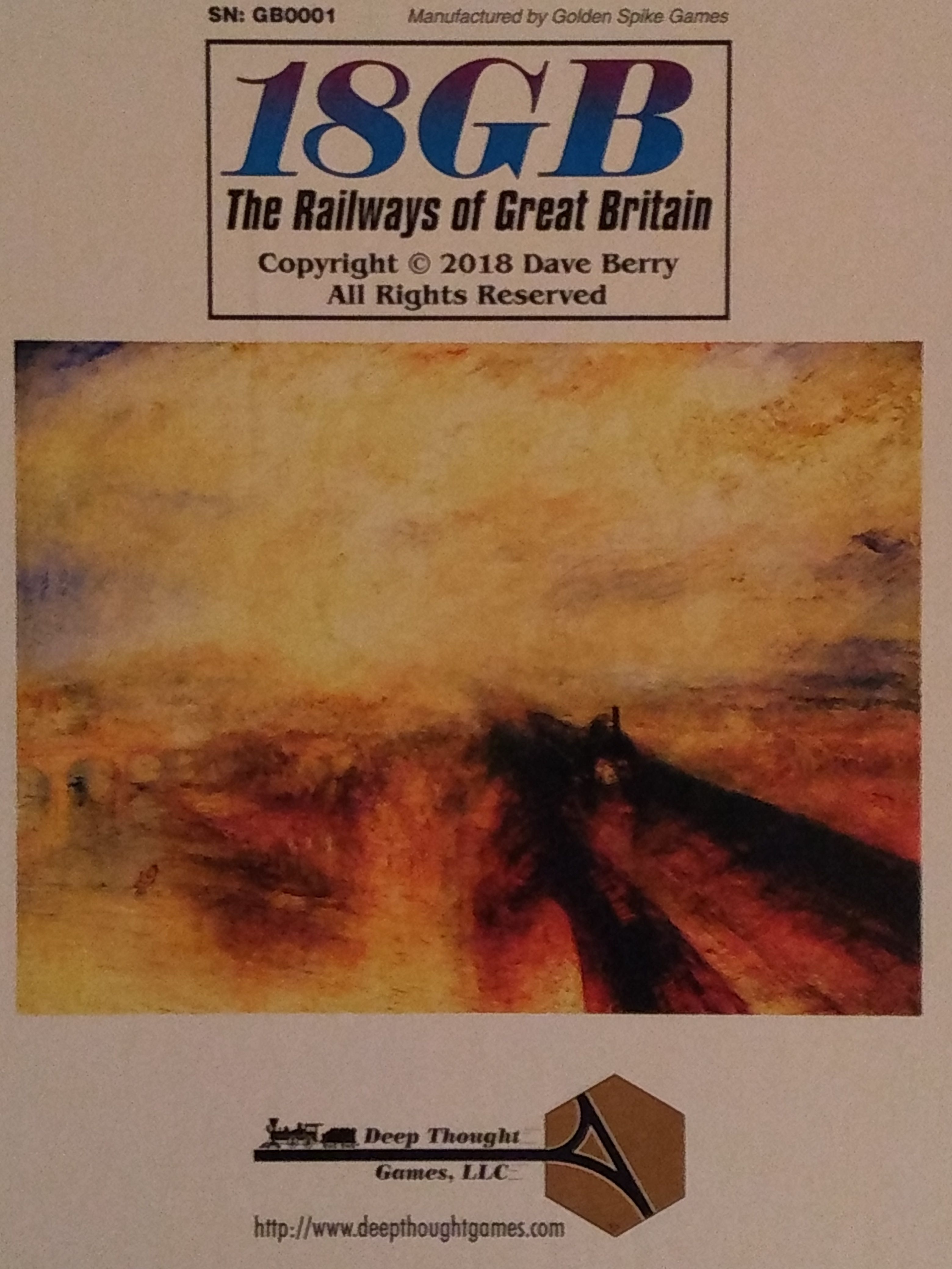هجده گیگابایت: راه‌آهن بریتانیا 18GB: The Railways of Great Britain