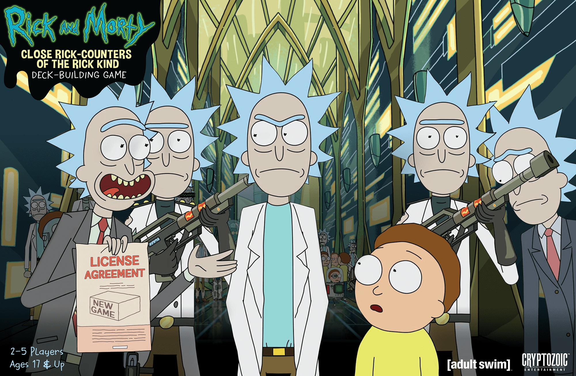ریک اند مورتی: کلوز ریک-کانترز آو د ریک کایند دک-بیلدینگ گیم Rick and Morty: Close Rick-Counters of the Rick Kind Deck-Building Game