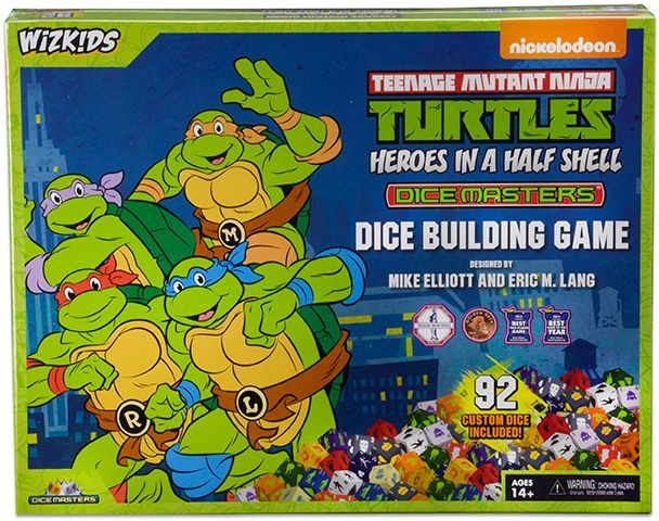 تینیج میوتنت نینجا تورتلز دایس مسترز: هیروز این ا هاف شل Teenage Mutant Ninja Turtles Dice Masters: Heroes in a Half Shell